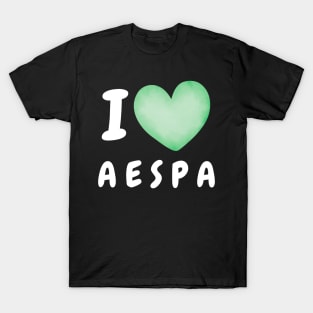I Love aespa T-Shirt